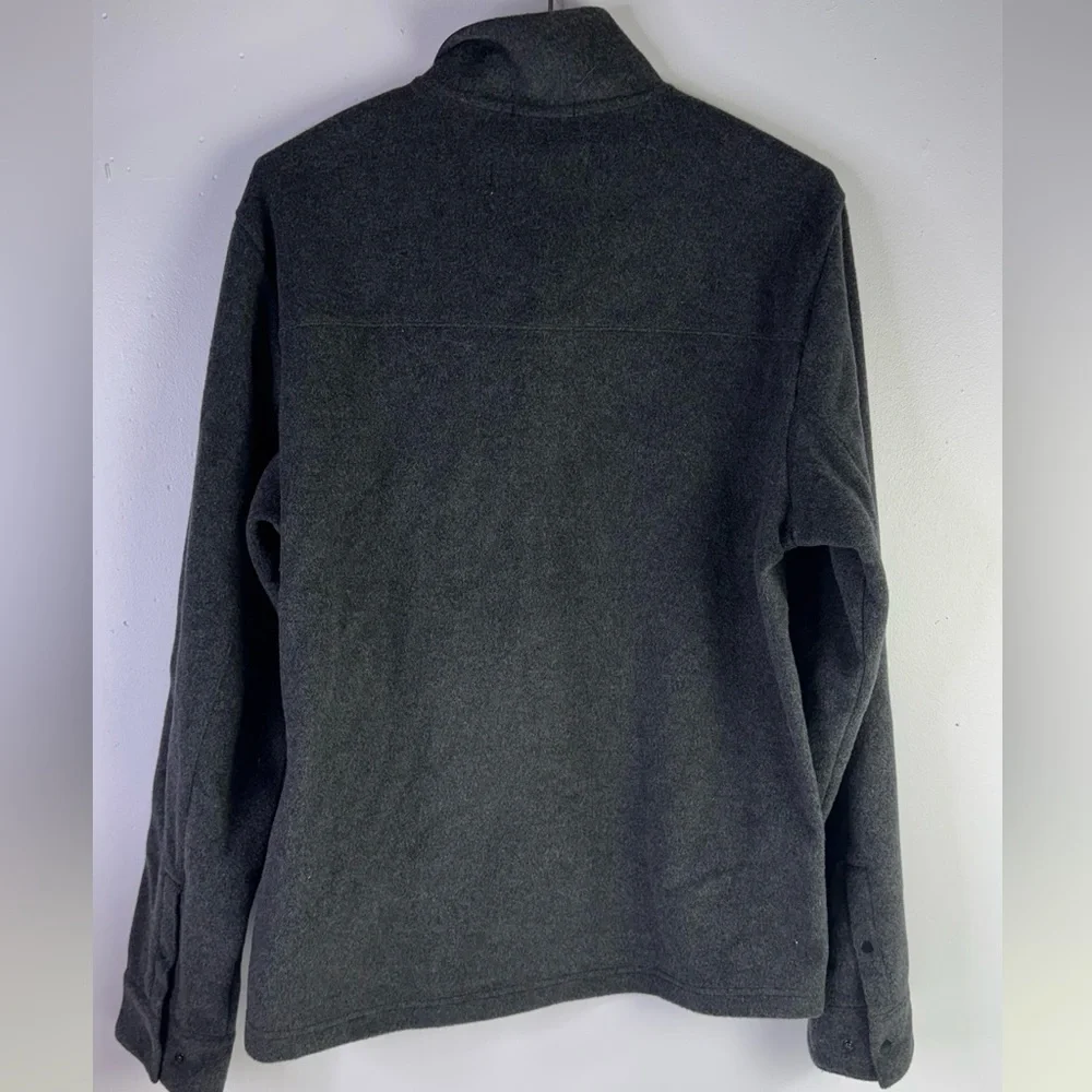 Smartwool Dark Grey Wool Blend Full Zip Jacket Size: medium